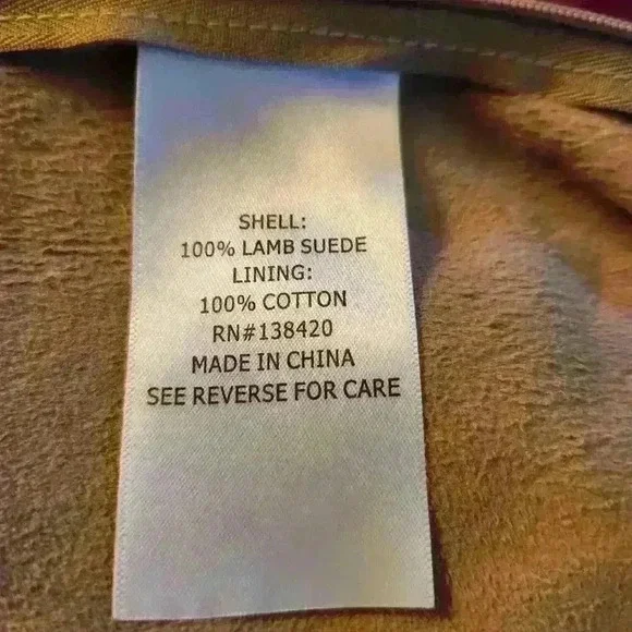 NWOTEtcetera Size 6‎ Very Soft Warm Beige Lamb Suede Top Spaghetti Straps Hi Low - Picture 11 of 12